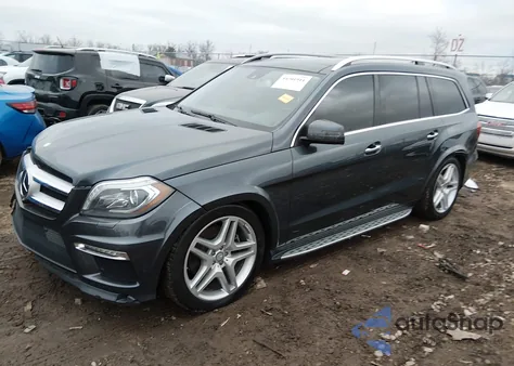 2015 Mercedes-Benz Gl 550 4Matic из США, поврежденный, VIN 4JGDF7DE5FA560609